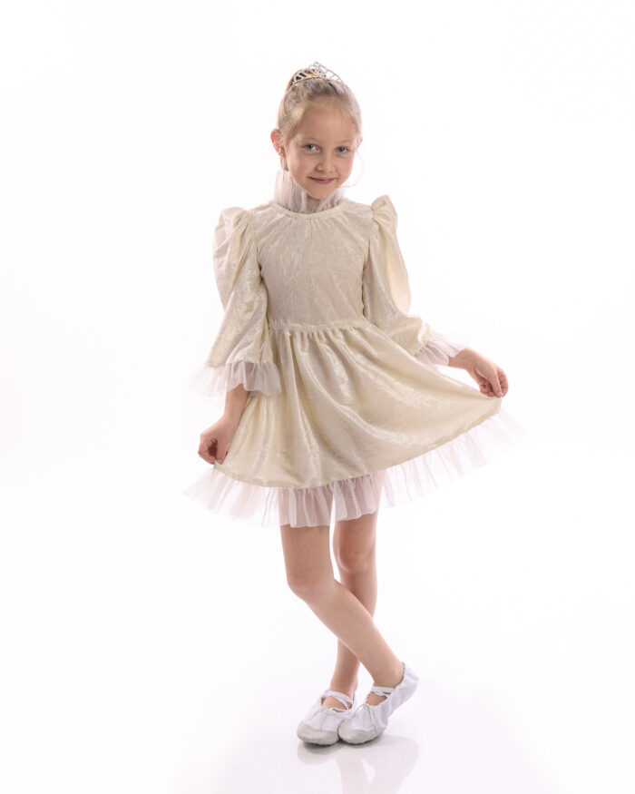 Rochie Fulg de nea pentru copii - imagine 2
