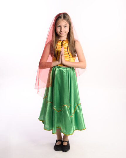 Costum Bollywood copii compus din 3 piese